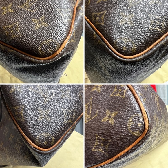 Authentic Louis Vuitton Satchel Bag Speedy 30 Monogram Used LV Handbag Vintage - Picture 11 of 16
